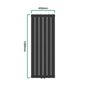 Radiateur design Nore plat à deux couches