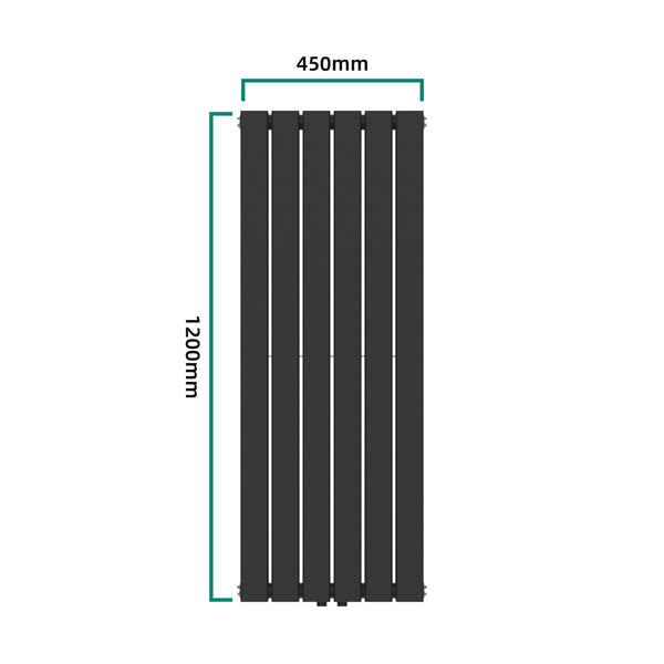 Radiateur design Nore plat à deux couches