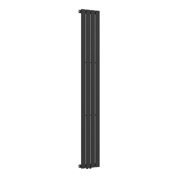 Radiateur à panneau plat Nore 598 W acier 180 x 30 cm noir [neu.haus]