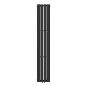 Radiateur à panneau plat Nore 598 W acier 180 x 30 cm noir [neu.haus]