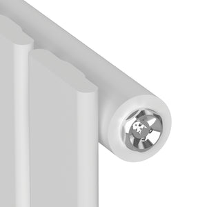 Radiateur à panneau plat Nore 790 W acier 160 x 45 cm blanc [neu.haus]