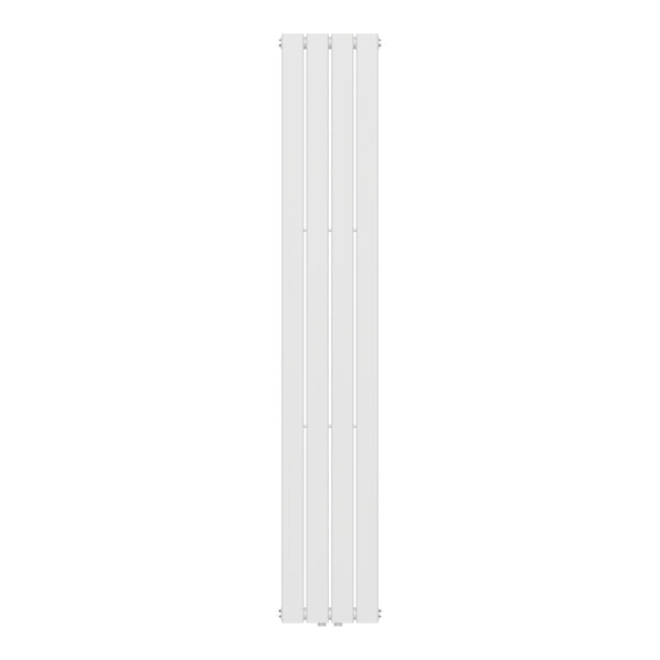 Radiateur à panneau plat Nore 598 W acier 180 x 30 cm blanc [neu.haus]