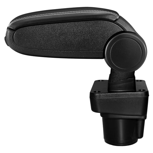 pro.tec Accoudoir central console - avec compartiment - rembourré - noir 