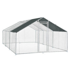 Stalen kippenren kippenhok buitenverblijf - verschillende maten