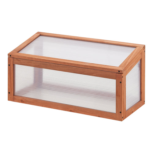 [casa.pro] Tuinkas Laarbeek kweekkas broeikas 60x30x23-30 cm