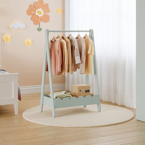 Kledingrek voor kinderen Vestnes 99x66x38 cm [en.casa]