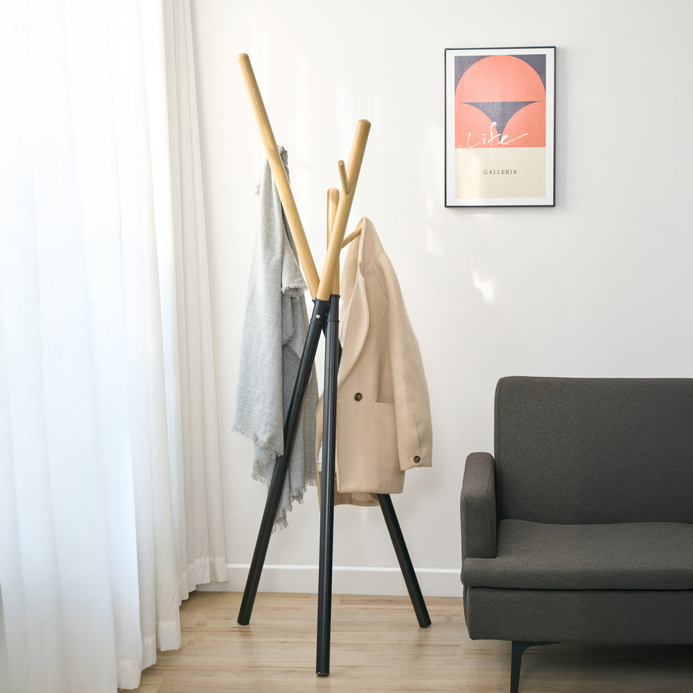 Kapstok Laerdal kledingrek 172x49x49 cm [en.casa]