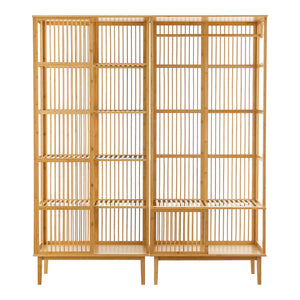 [en.casa] Halmeubelset Vemb en Trundholm bamboe - 3 varianten