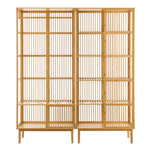 [en.casa] Halmeubelset Vemb en Trundholm bamboe - 3 varianten