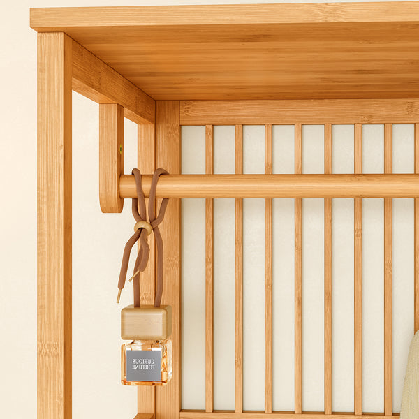 [en.casa] Halmeubelset Vemb en Trundholm bamboe - 3 varianten