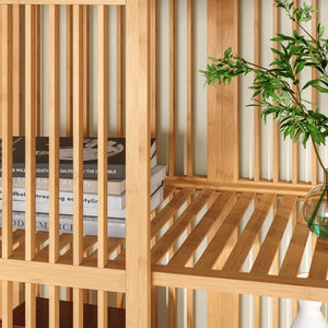 [en.casa] Halmeubelset Vemb en Trundholm bamboe - 3 varianten
