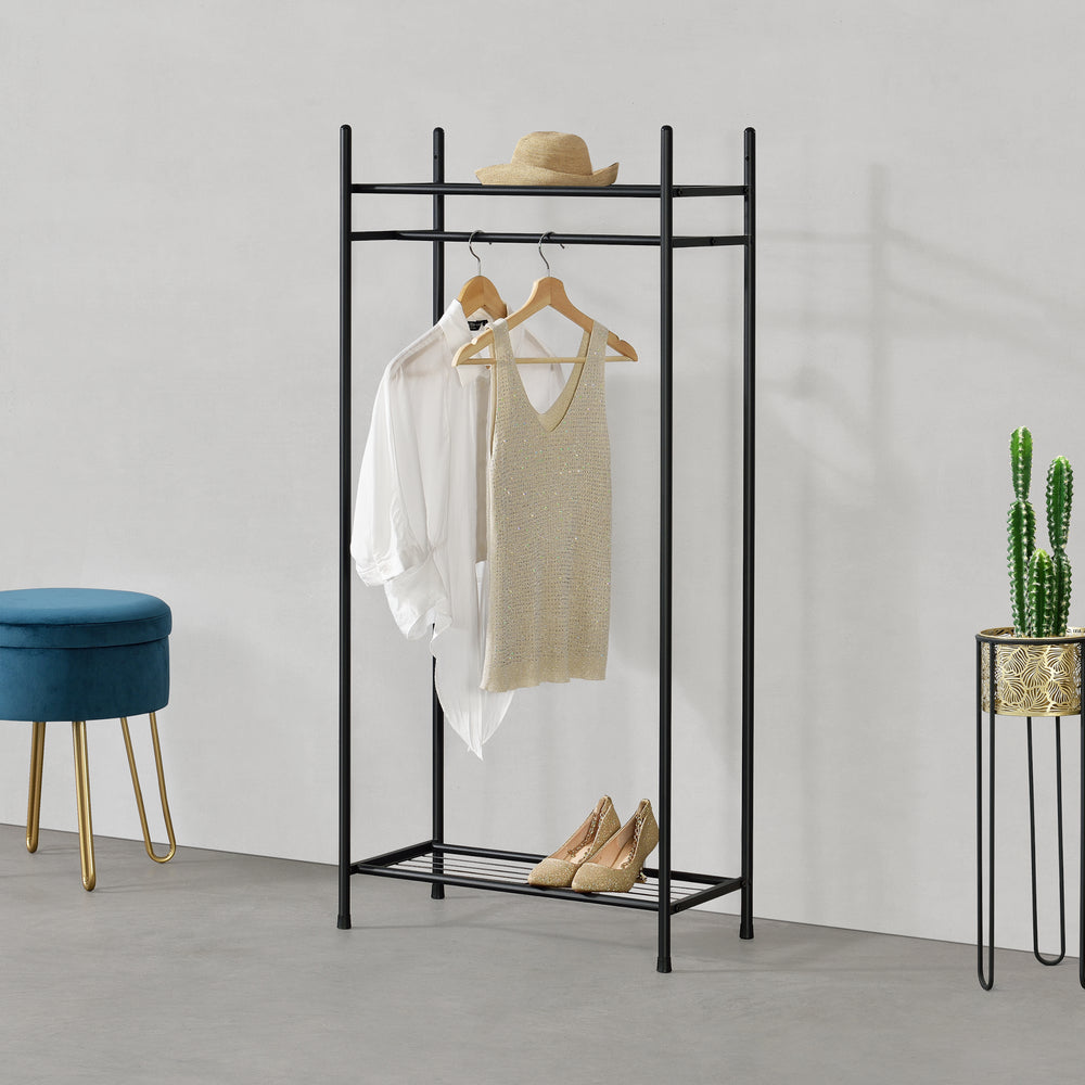Garderobenständer Zwart verschillende modellen [en.casa] - premiumXL