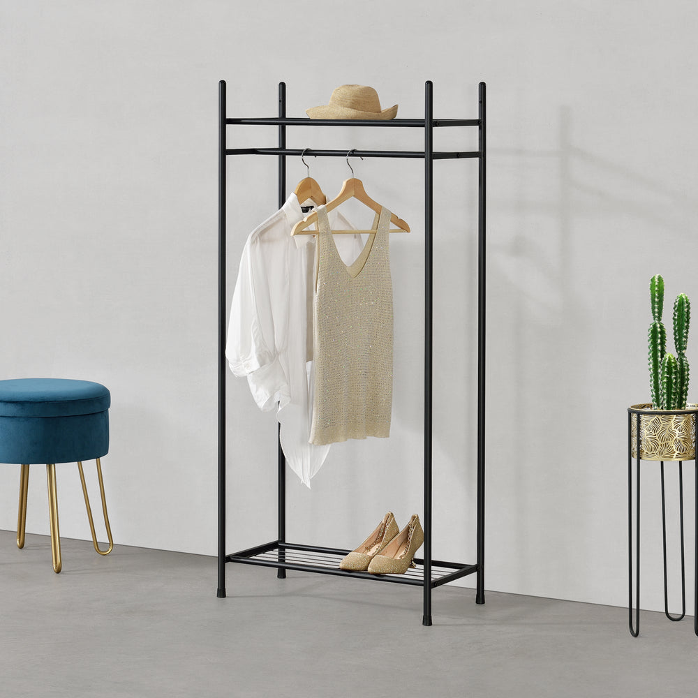 Garderobenständer Zwart verschillende modellen [en.casa] - premiumXL