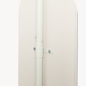 Kledingrek Vamn met draaibare spiegel 167x80x35 cm [en.casa]