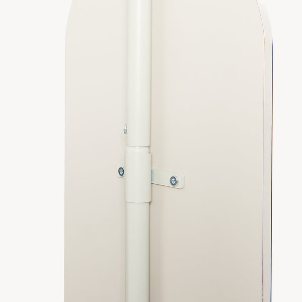 Kledingrek Vamn met draaibare spiegel 167x80x35 cm [en.casa]