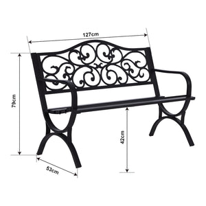 Tuinbank Utav 127x53x79 cm casa.pro