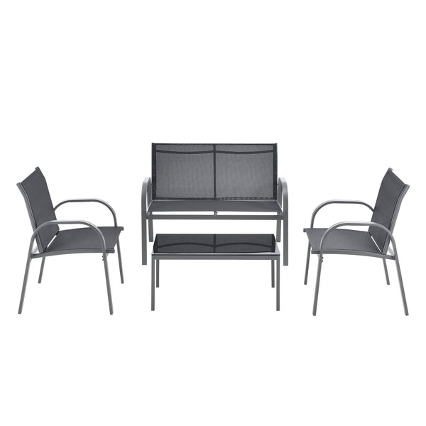 Tuinset 4-delig Gagra loungeset - 2 varianten