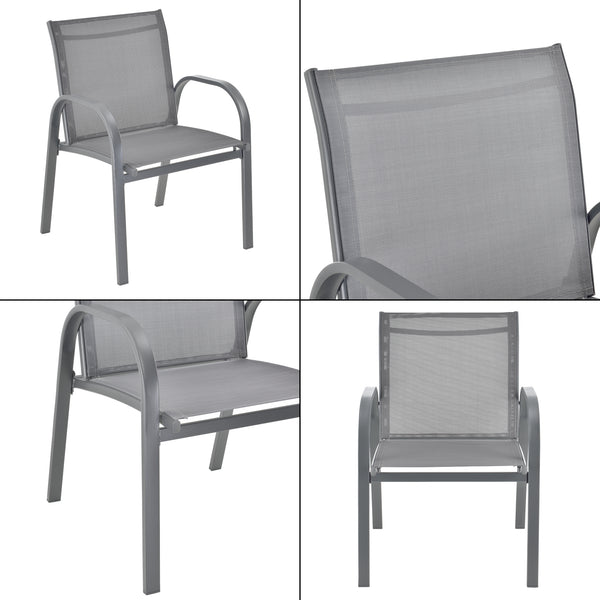 Tuinset 4-delig Gagra loungeset - 2 varianten