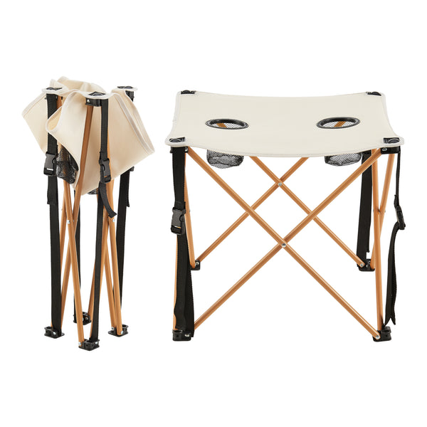 Set de table et 2 chaises de camping pliantes Banzi casa.pro