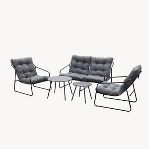 Tuinmeubelset Kivanta 5-delig [en.casa]