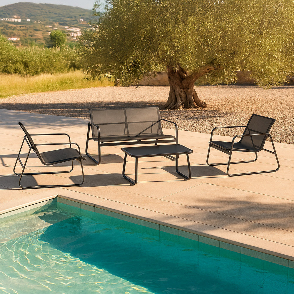 Tuinmeubelset Palencia div. kleuren en.casa - premiumXL