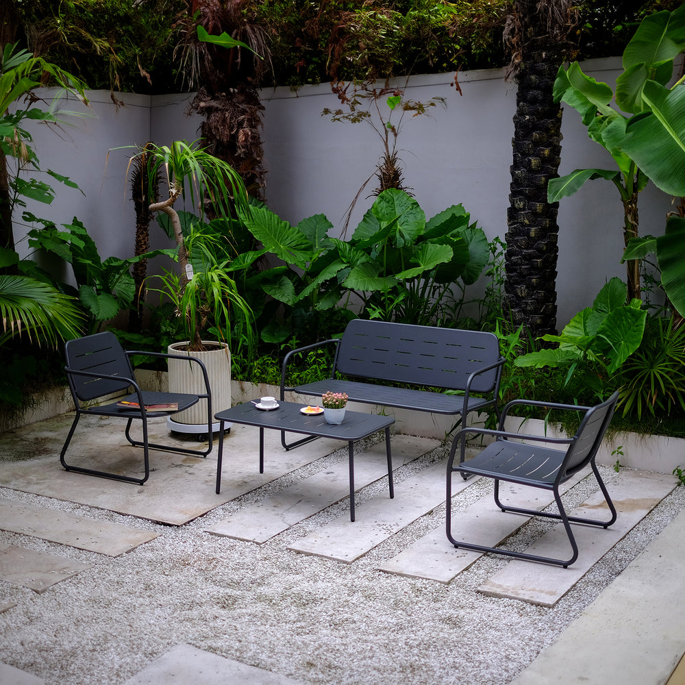 Ensemble de meubles de jardin Andria acier casa.pro