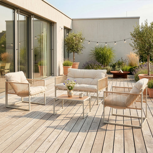 Salon de jardin 4 pièces Karg casa.pro