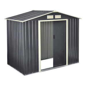 [en.casa] Tuinhuis tuinschuur met schuifdeur - 4 varianten