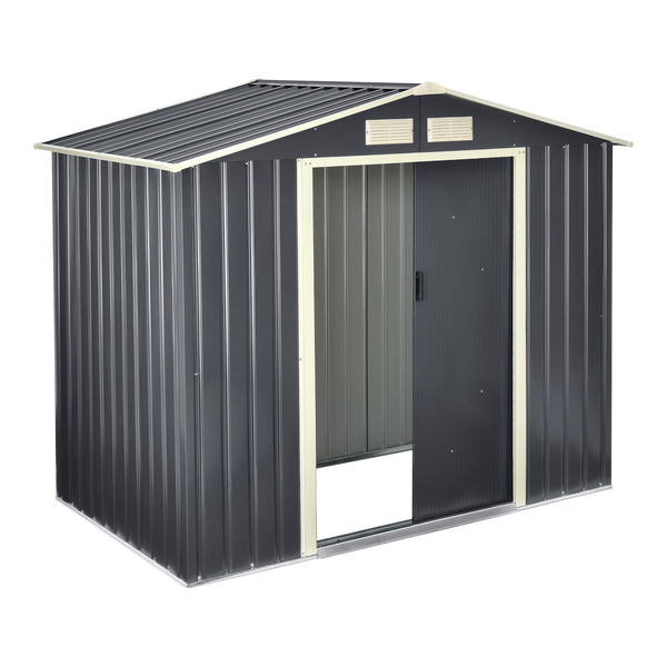 [en.casa] Tuinhuis tuinschuur met schuifdeur - 4 varianten
