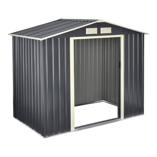 [en.casa] Tuinhuis tuinschuur met schuifdeur - 4 varianten