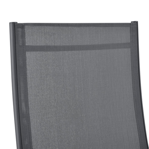 Tuinstoel Kalamata set van 2 opvouwbaar 105x57x68 cm [en.casa]