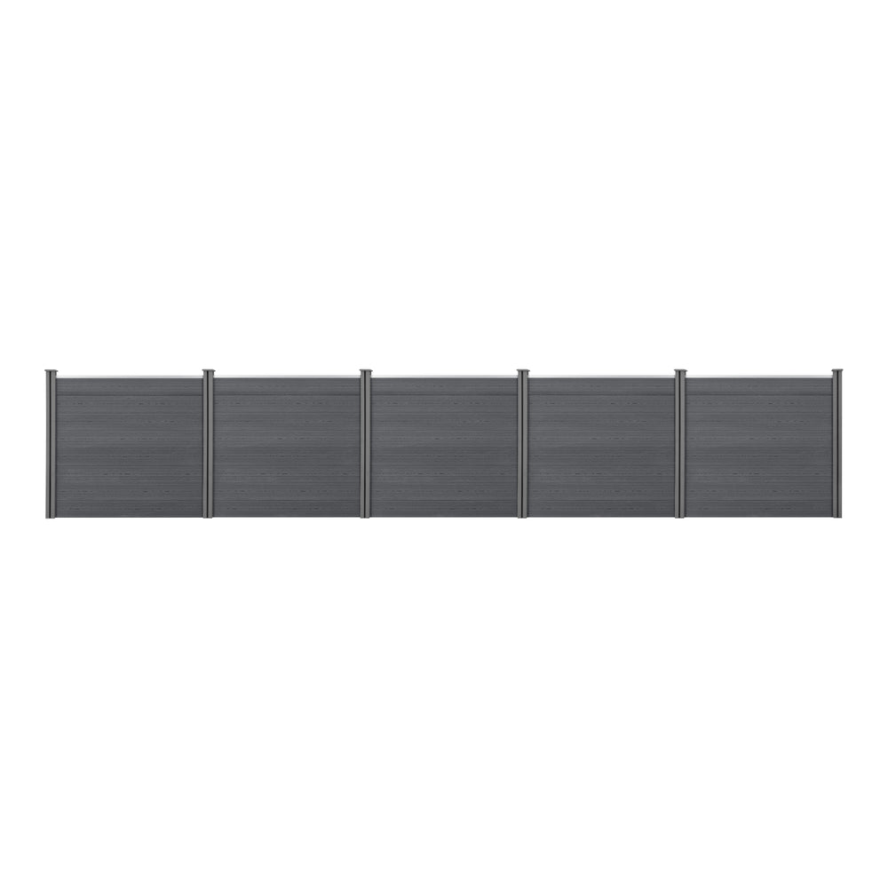 Clôture de jardin Pinto en différentes tailles gris neu.holz - premiumXL