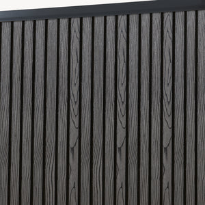 NEU.HOLZ WPC schutting Grassano - uitbreidingsset