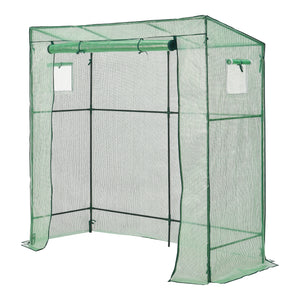 Gewächshaus Vlaardingen 198x78x200cm Groen [en.casa] - premiumXL