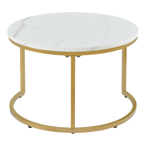Salontafel Christchurch rond [en.casa]