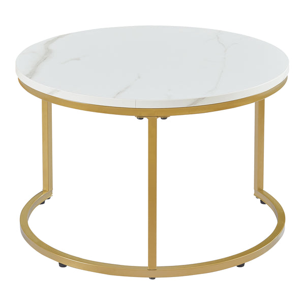 Salontafel Christchurch rond [en.casa]