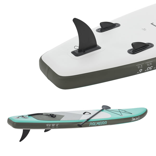 Stand Up Paddle Gonflable Palmeira 320 x 76 x 15 cm plusieurs couleurs [in.tec]