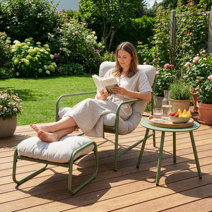 Tuinmeubelset Trerdfjoa 3-delig tuinset [en.casa]
