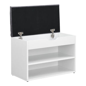 Banc à Chaussures Gentofte 46 x 60 x 30 cm Couleurs différentes [en.casa]