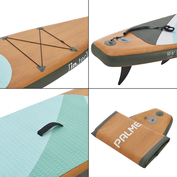 [in.tec] SUP board opblaasbaar Palmeira met accessoires - 5 varianten