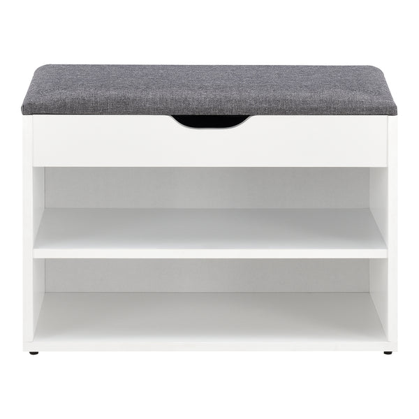 Banc à Chaussures Gentofte 46 x 60 x 30 cm Couleurs différentes [en.casa]