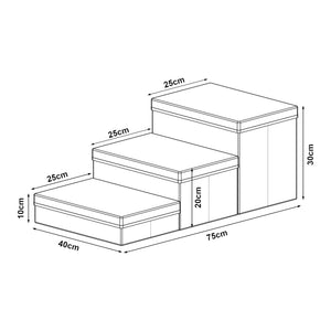 Escalier pour animaux domestiques Vojens [en.casa]