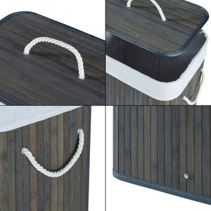 Panier à linge Salla en bambou [en.casa]