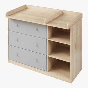Commode à langer Beldinupp 93 x 110 x 55 cm [en.casa]
