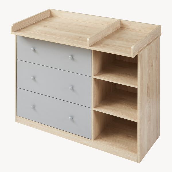 Commode à langer Beldinupp 93 x 110 x 55 cm [en.casa]