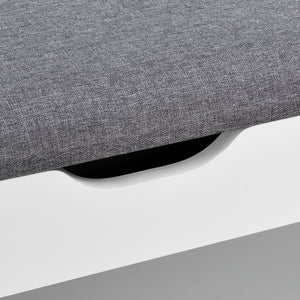 Banc à Chaussures Gentofte 46 x 60 x 30 cm Couleurs différentes [en.casa]