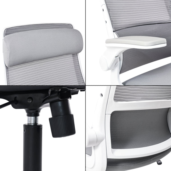 Chaise de bureau Kungsbacka à hauteur réglable [en.casa]