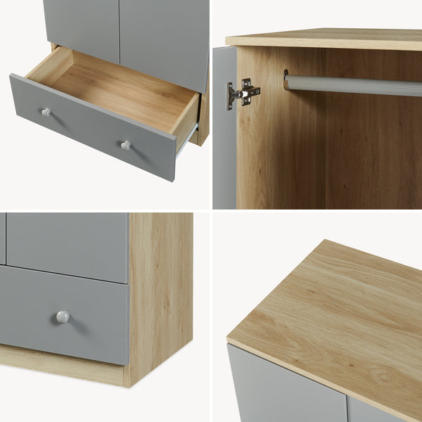 Armoire enfant Beldinupp 123 x 60 x 40 cm [en.casa]