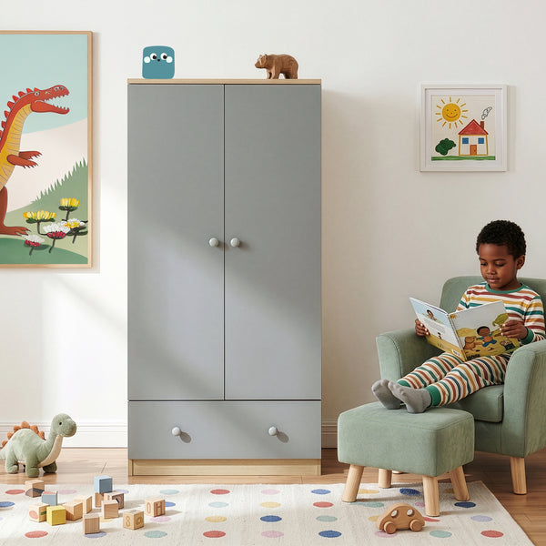Armoire enfant Beldinupp 123 x 60 x 40 cm [en.casa]