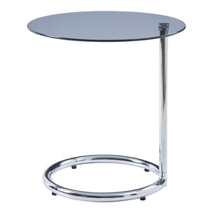 Table d'appoint Ylivieska verre trempé 46 x 45 cm [en.casa]
